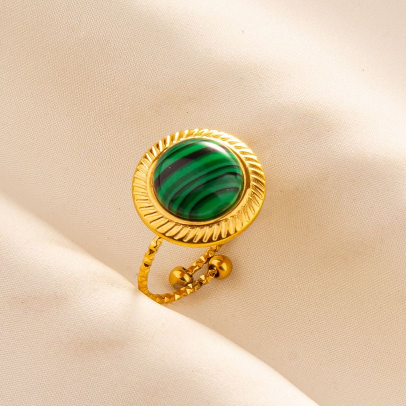 SHINNING STONES OPEN RING