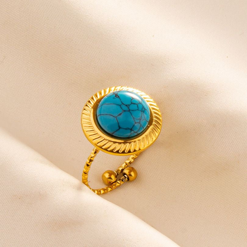 SHINNING STONES OPEN RING