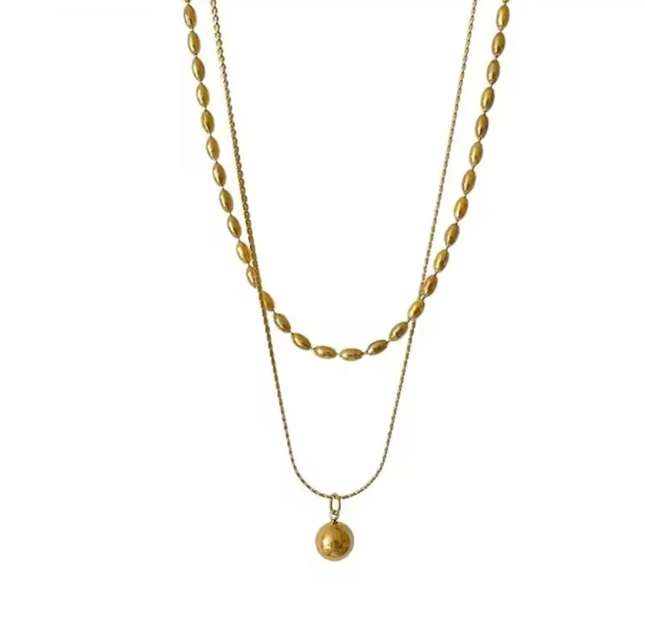 ANAROSA DOUBLE NECKLACE