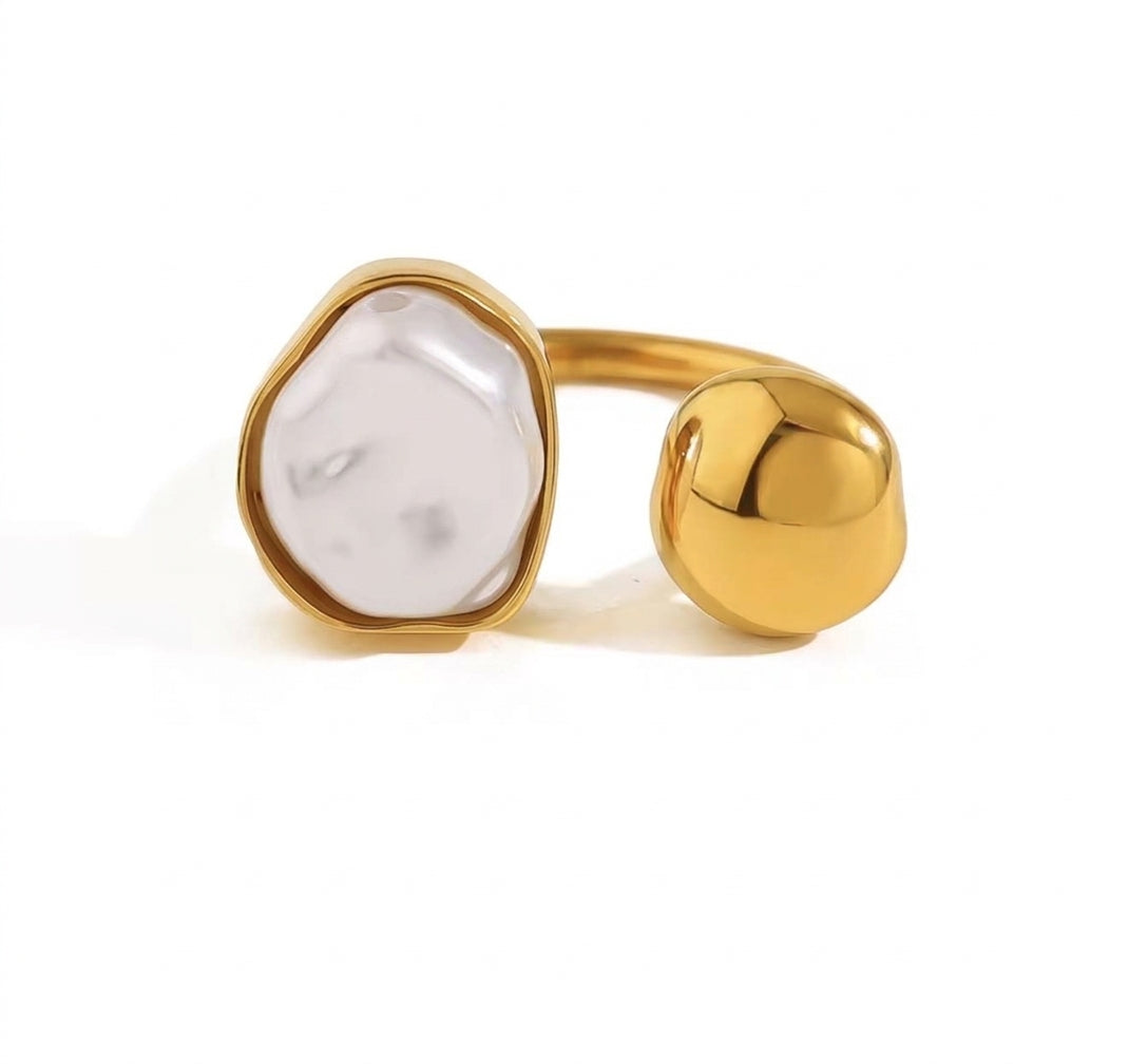 VIRGINIA OPEN PEARL RING