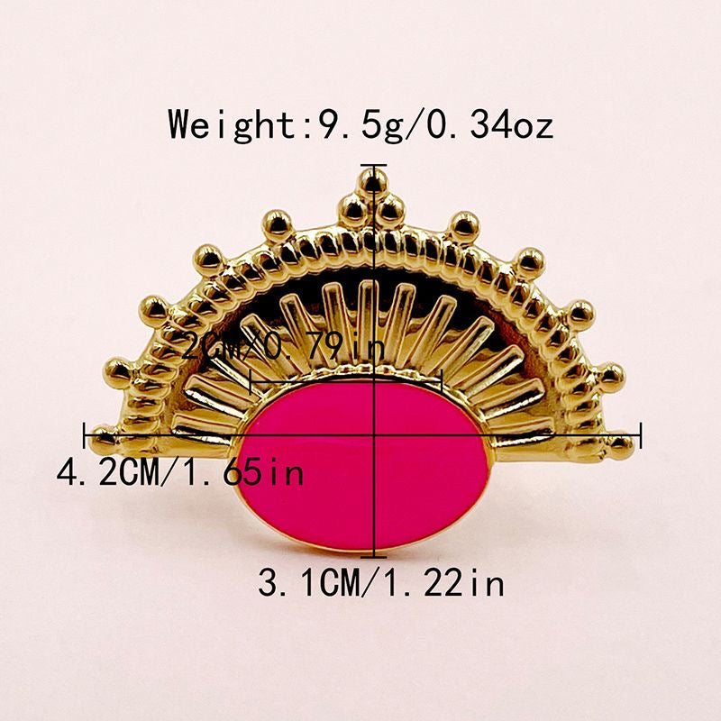 LOVELY COLORFUL OPEN RINGS