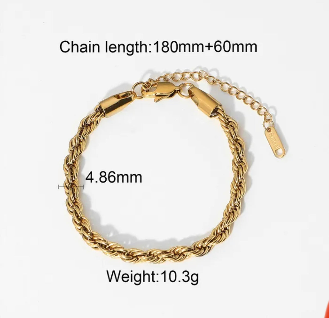 ELLIE BRACELET 18K GOLD PLATED