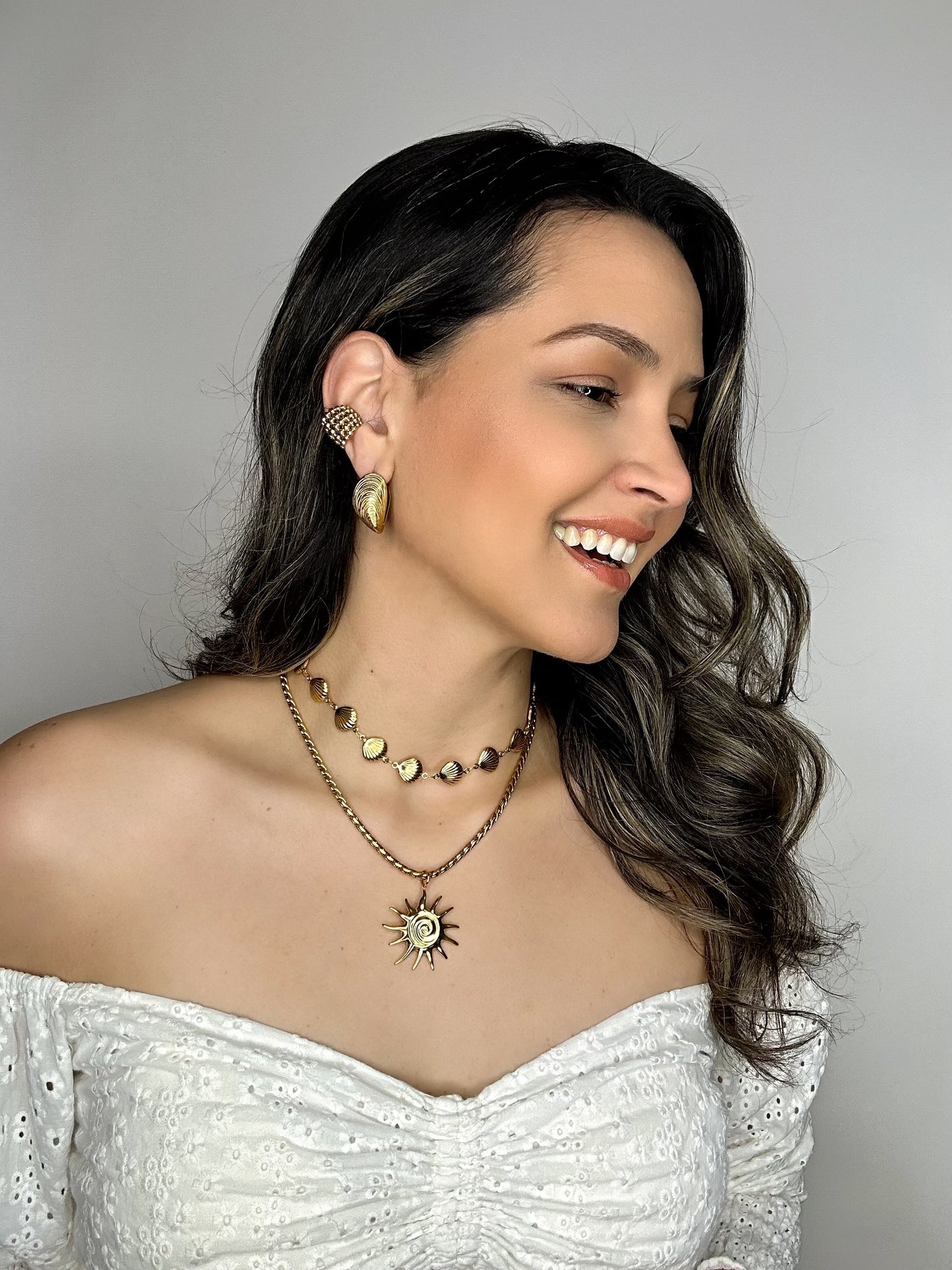 SIRENA SHELLS NECKLACE