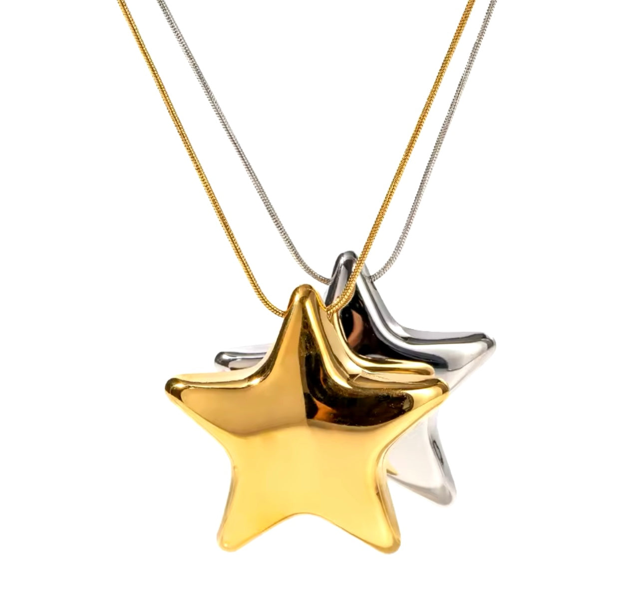 CHUNKY STAR NECKLACE