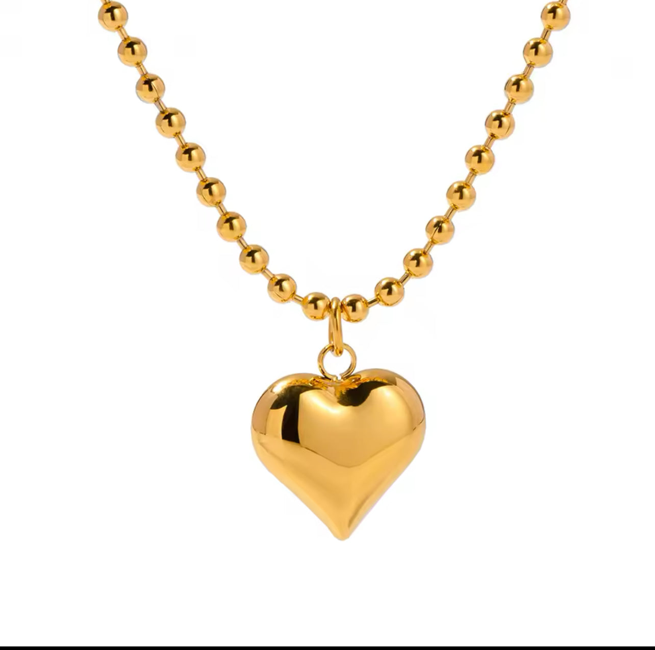 AMORA DOT HEART NECKLACE