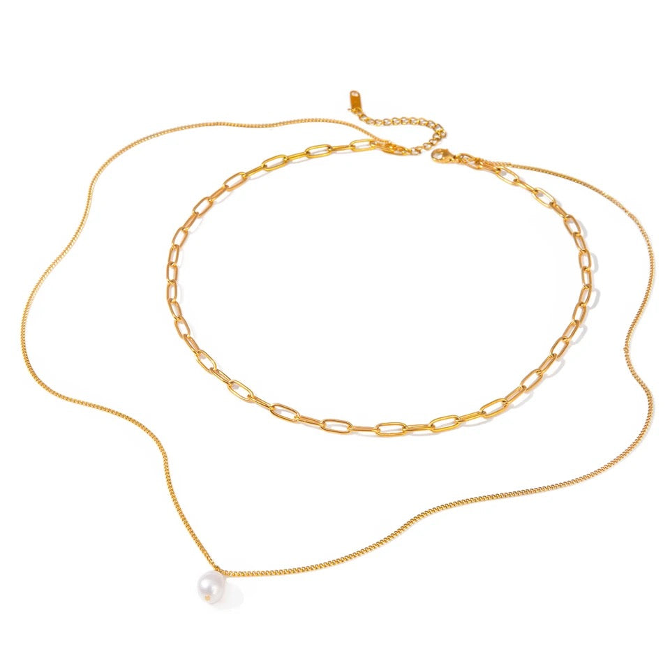 Le Mom PEARL LAYERED