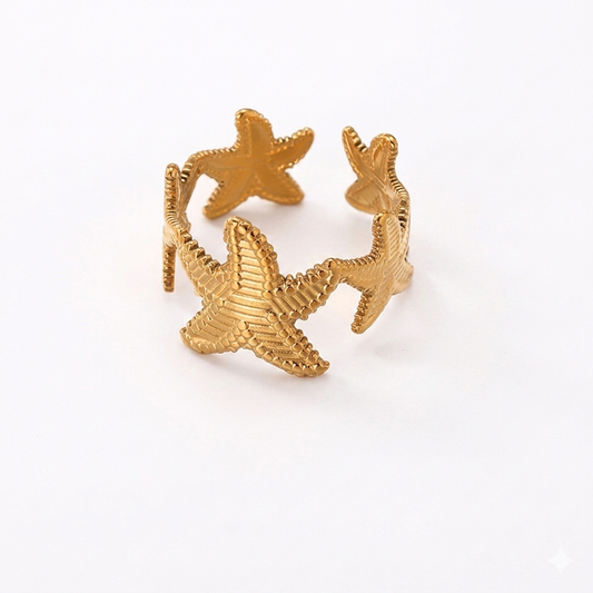 KALIE FISH OPEN RING