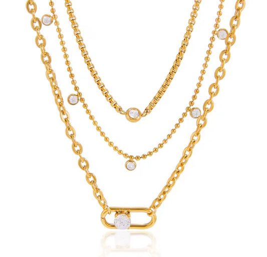 CLARA LAYERED NECKLACE